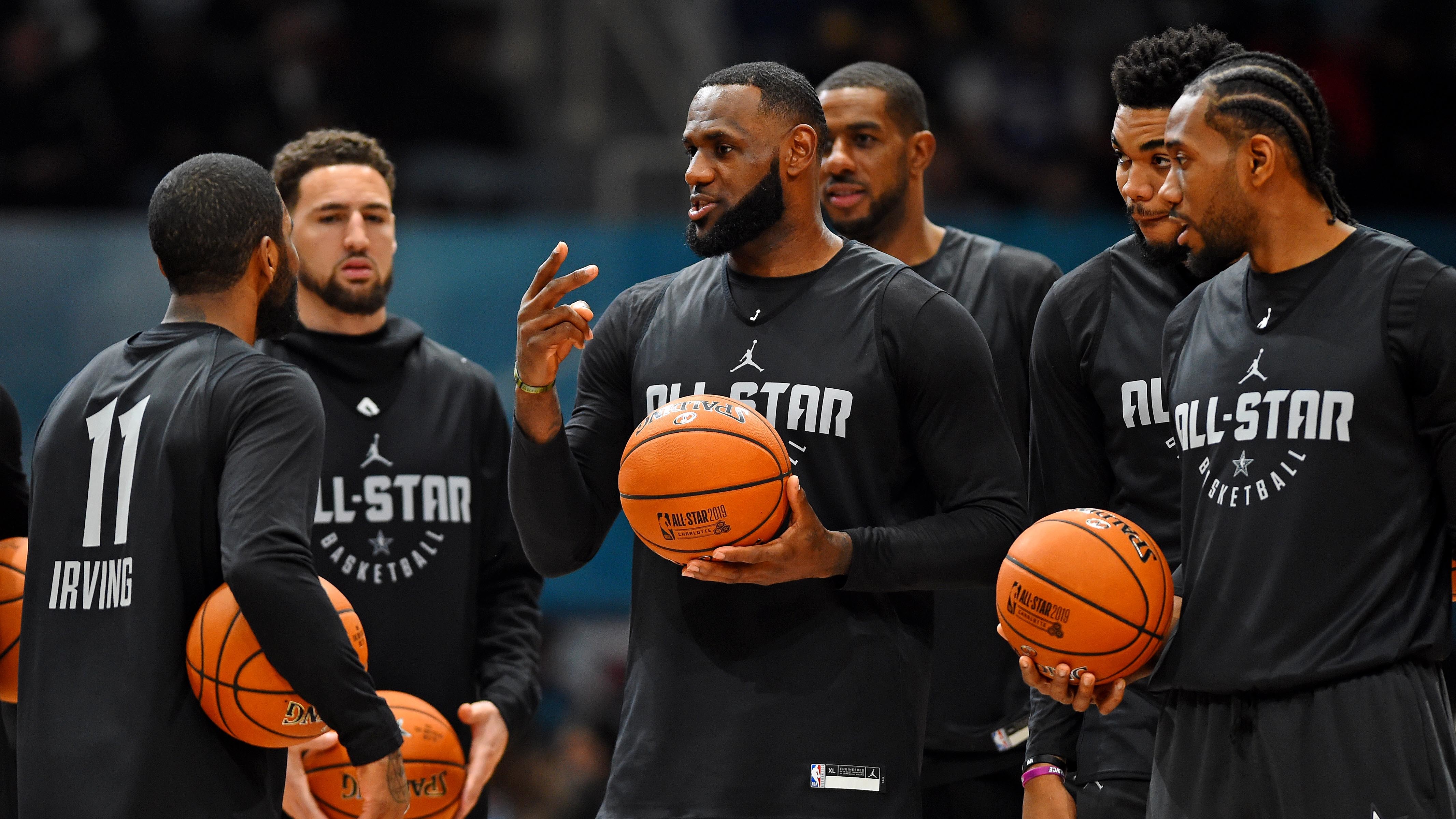 nba all star team roster 2019