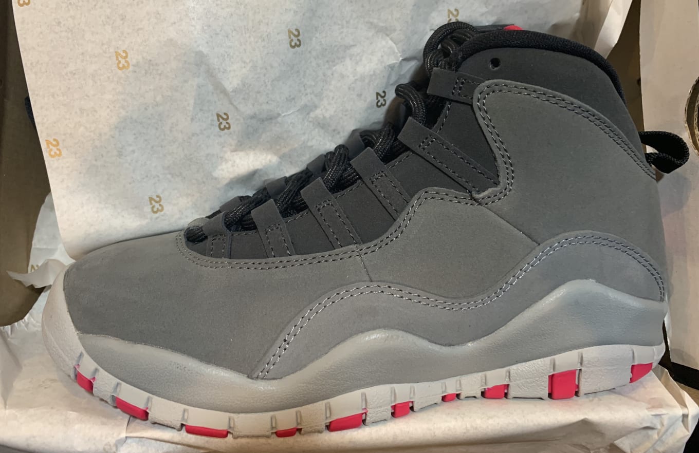 Air Jordan 10 X Retro Dark Smoke Grey Rush Pink 487211 006 Release Date Sole Collector