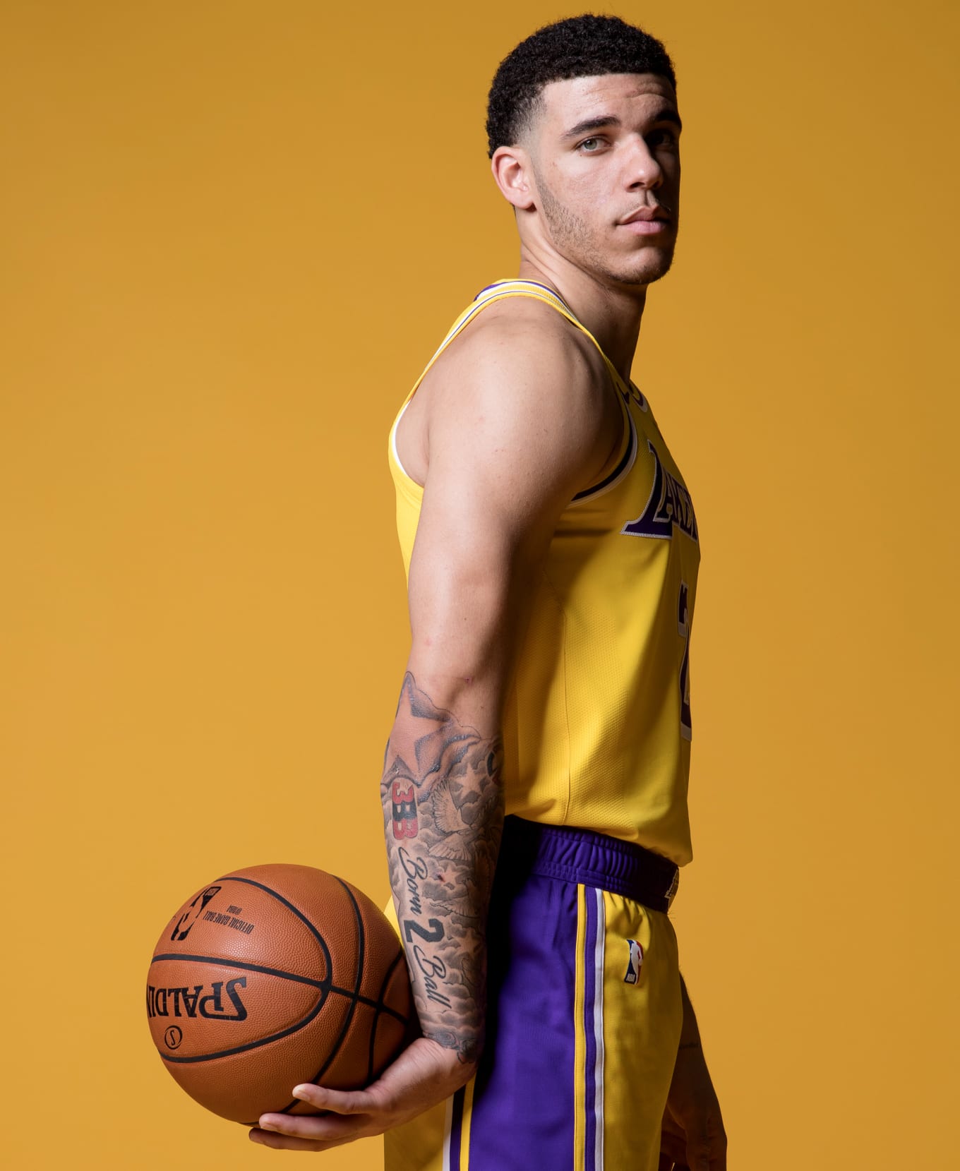 Lonzo Ball Tattoo Cover.