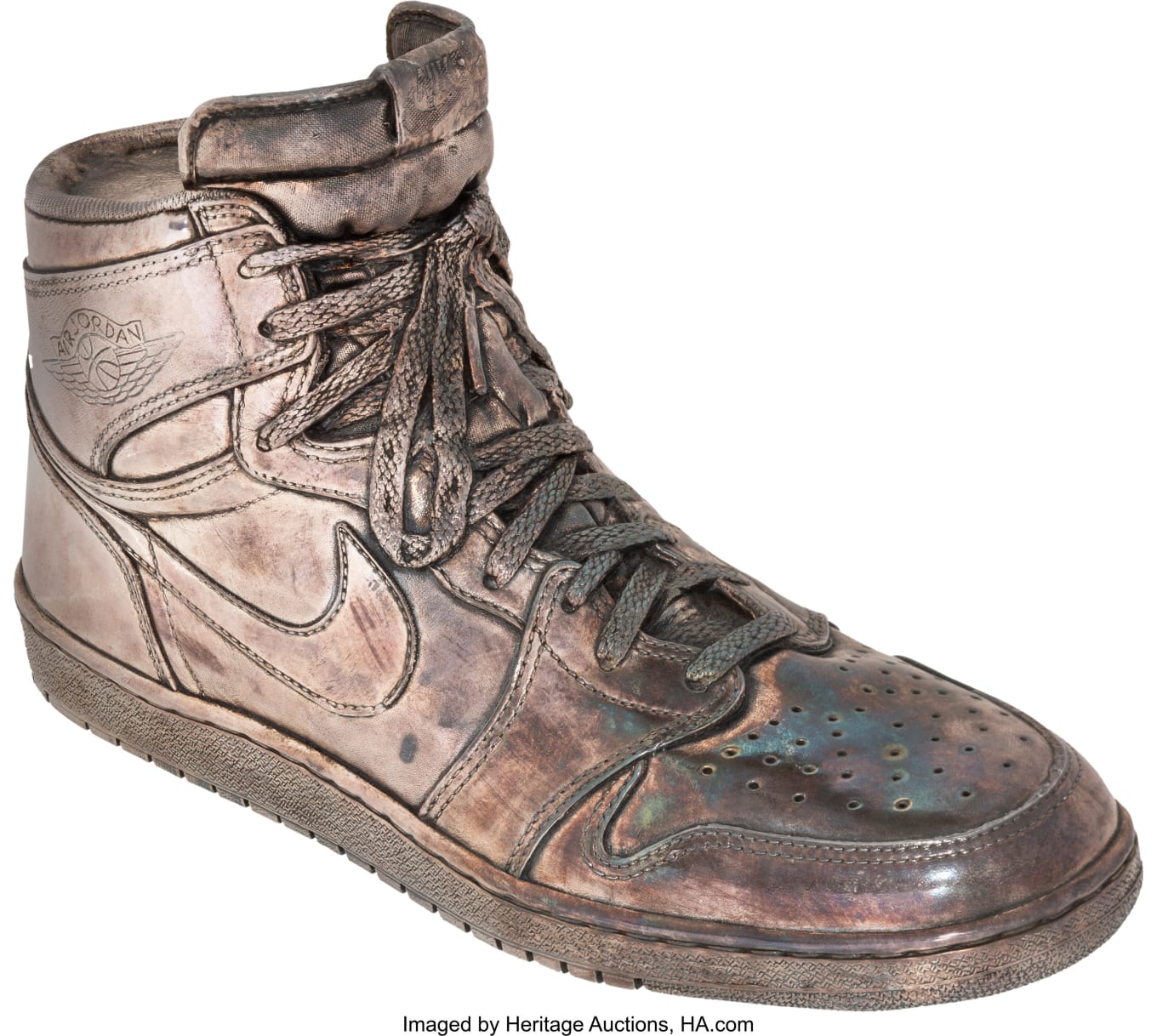 50 000 Silver Air Jordan Auction Sole Collector