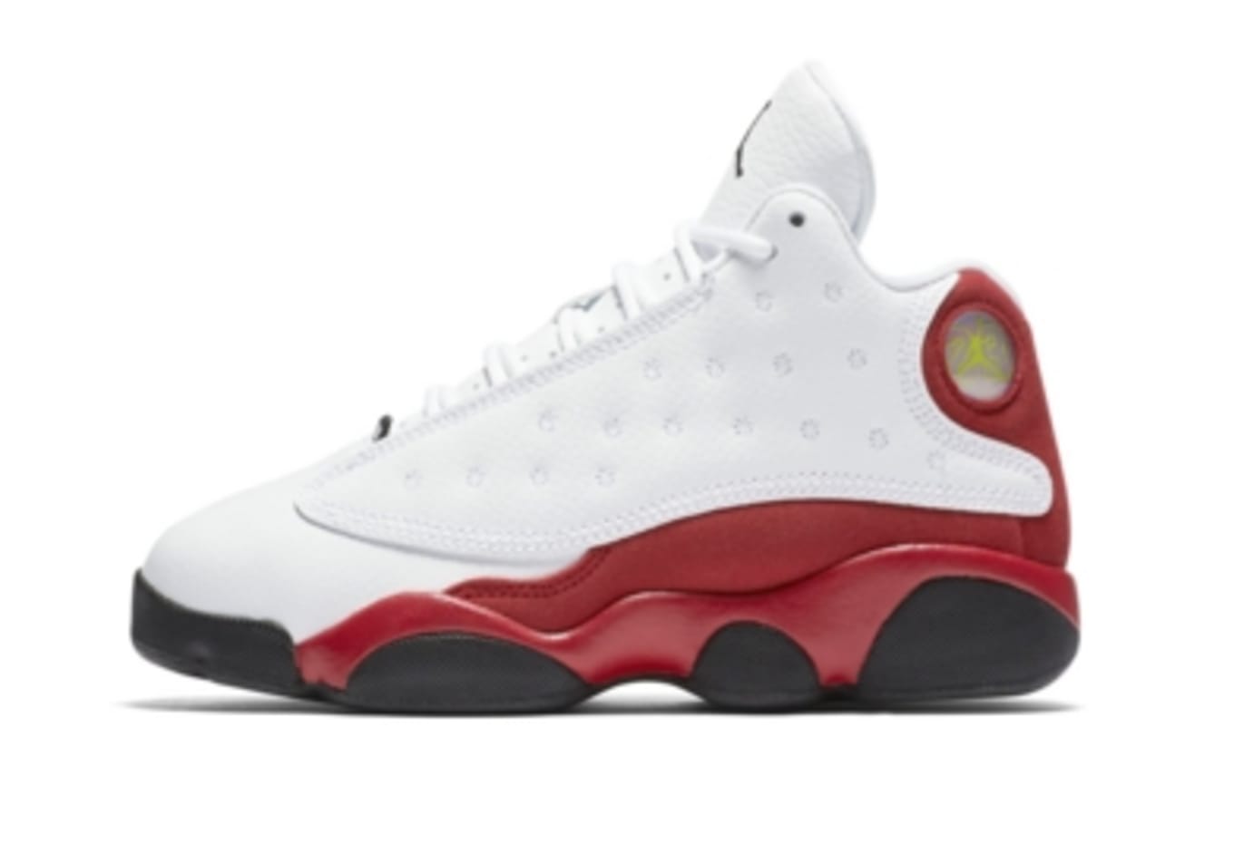 jordan 13 red and white