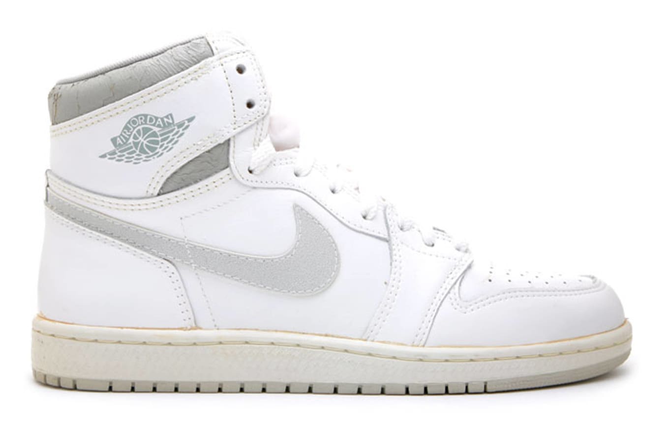 all white jordan 1 high top