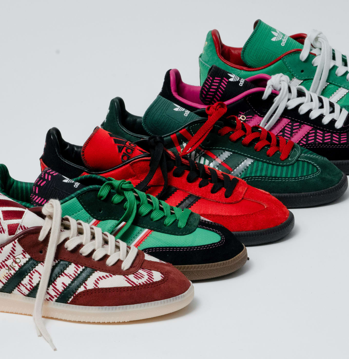Adidas Samba 'Mash Up' Collection