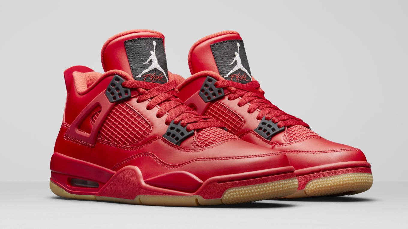 retro 4 womens red