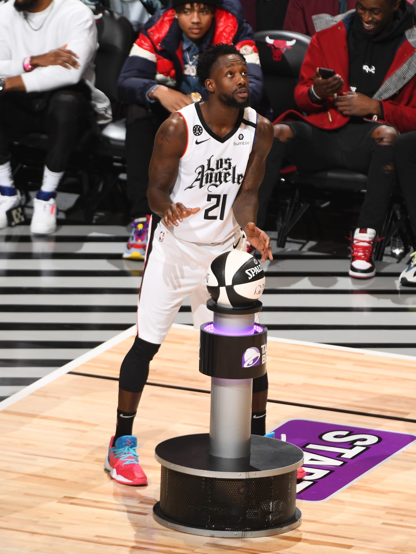 patrick beverley wearing air force 1