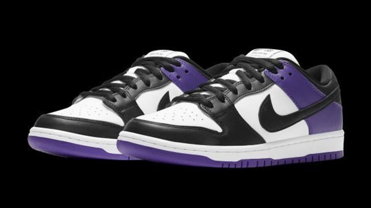 dunk court purple nike