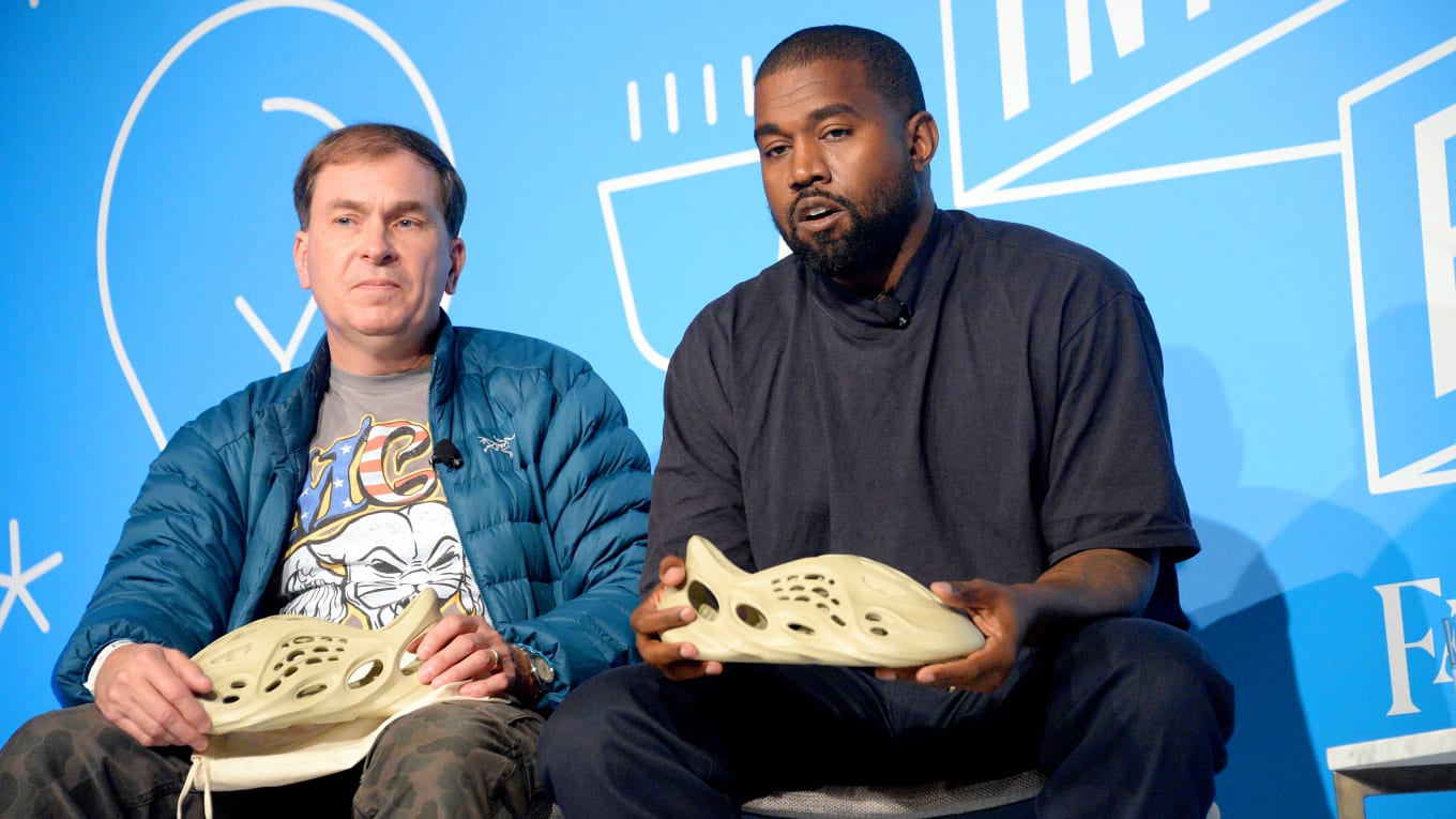 who made yeezy shoes
