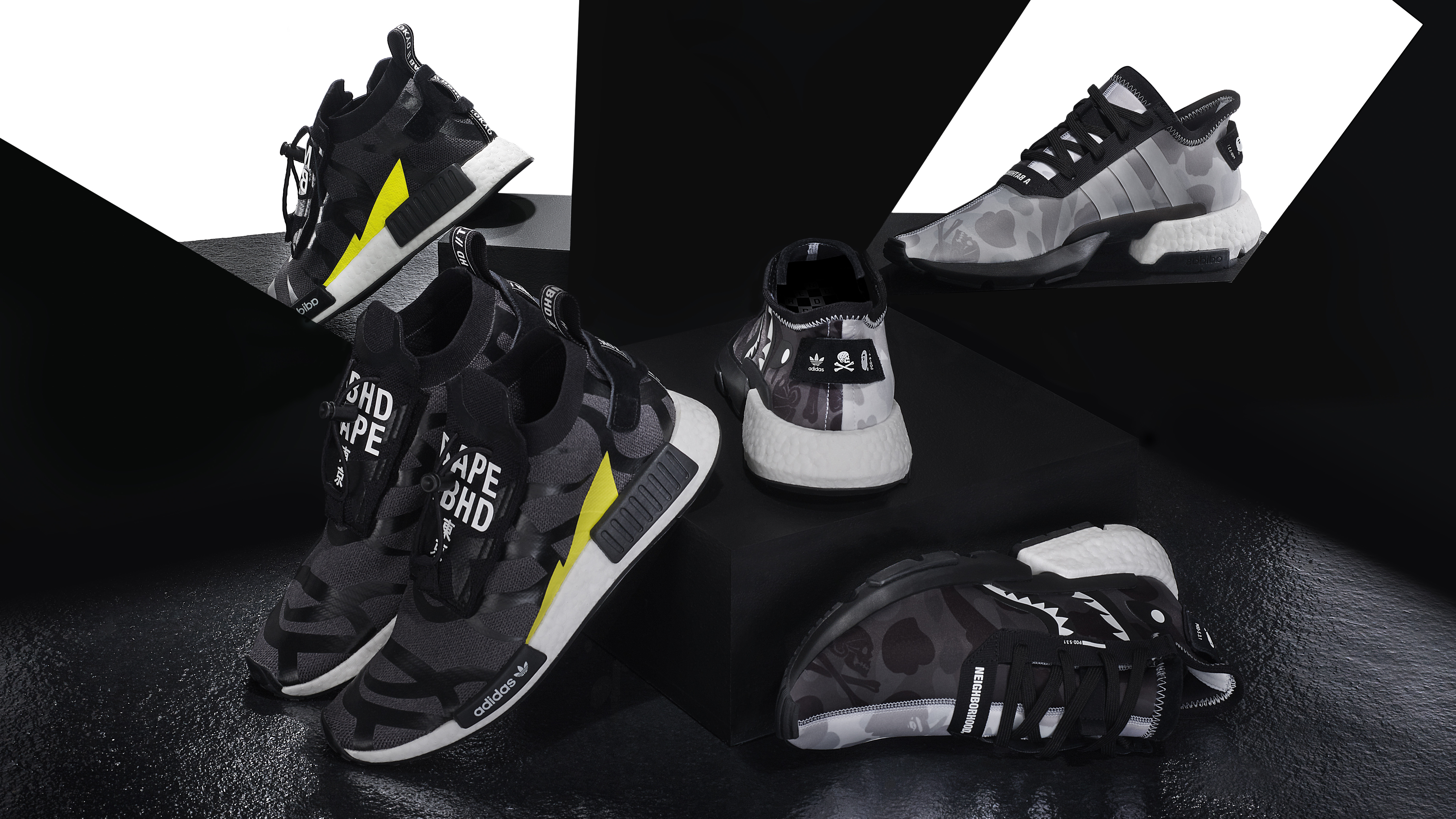 adidas bape neighbourhood