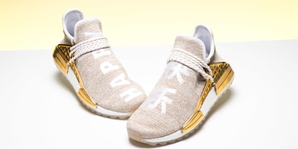 Pharrell Williams x Adidas NMD Hu 'China' Gold F99762 Available Now | Collector