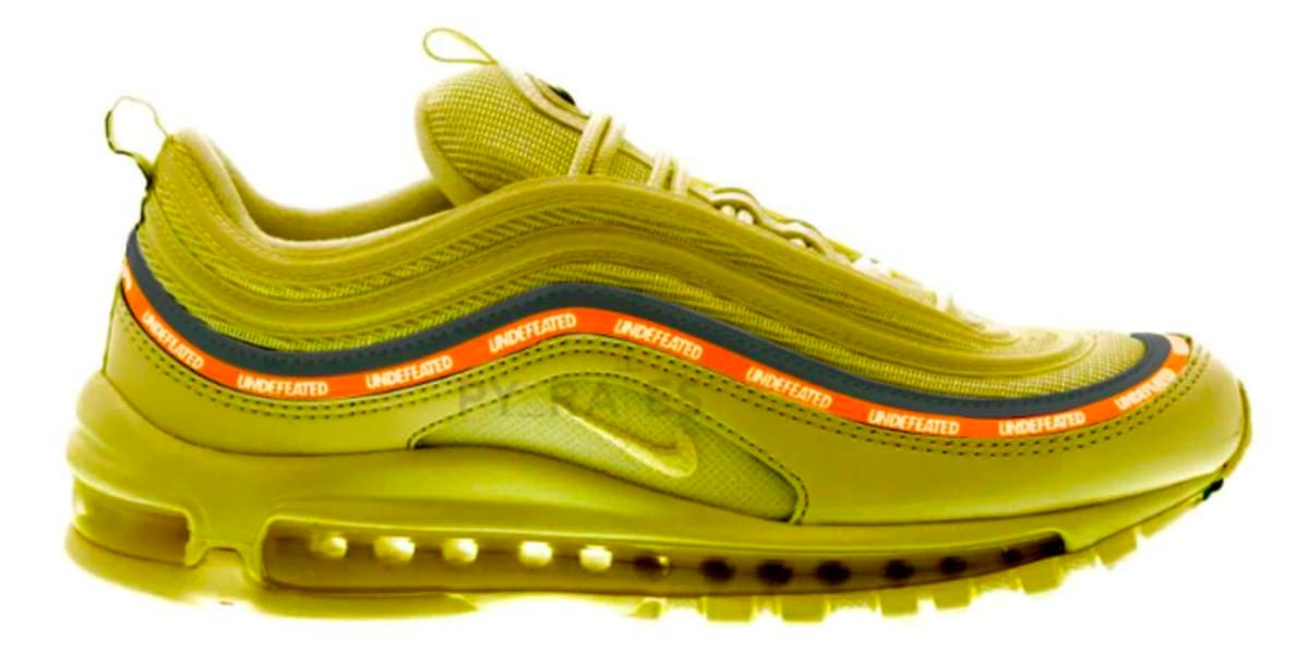 undefeated green air max 97