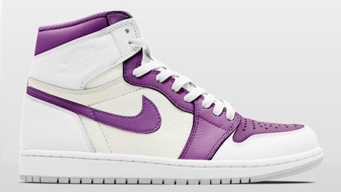 light purple jordan ones