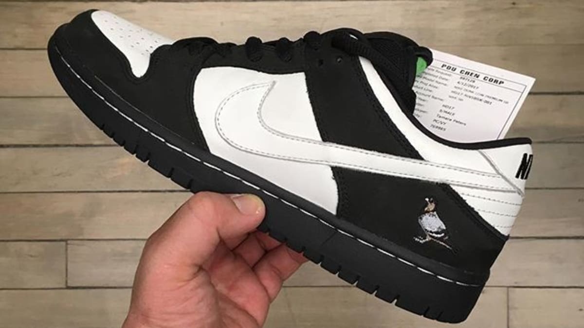 Jeff Staple Rejected Samples Of The Black Pigeon Dunk Sole Collector