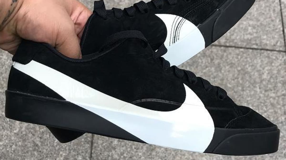 nike blazer big swoosh
