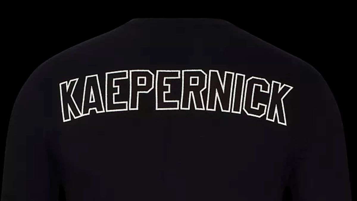 kaepernick clothing line nike