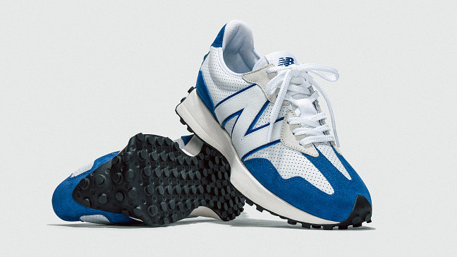 new balance blue 327