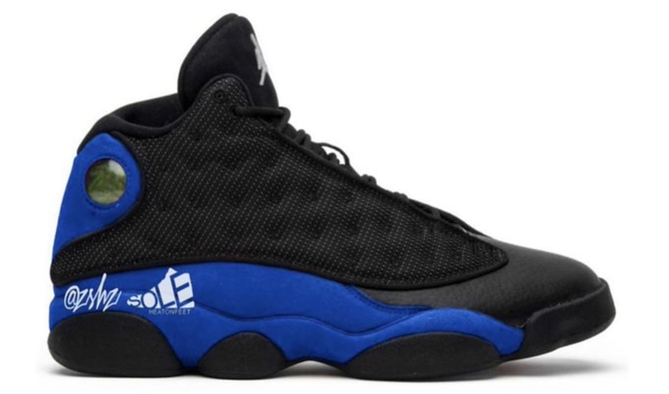 black n blue jordans