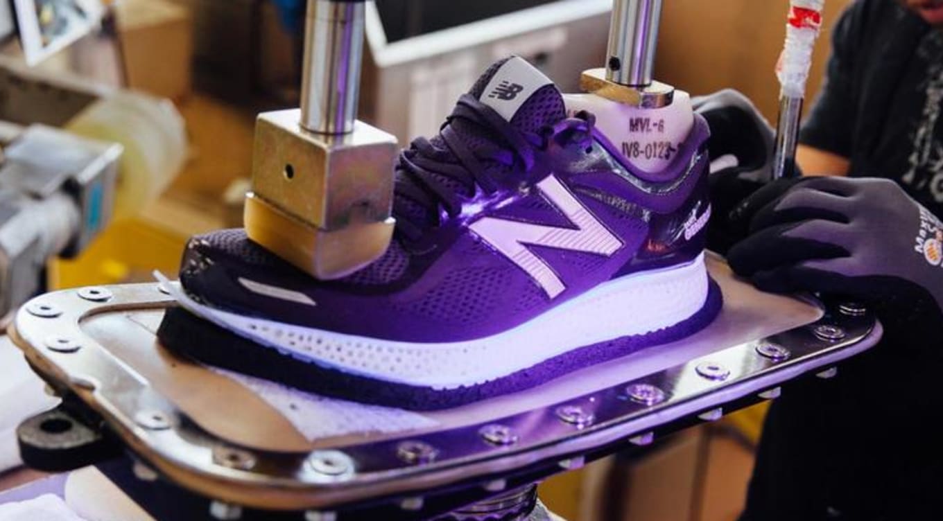 new balance shoe factory