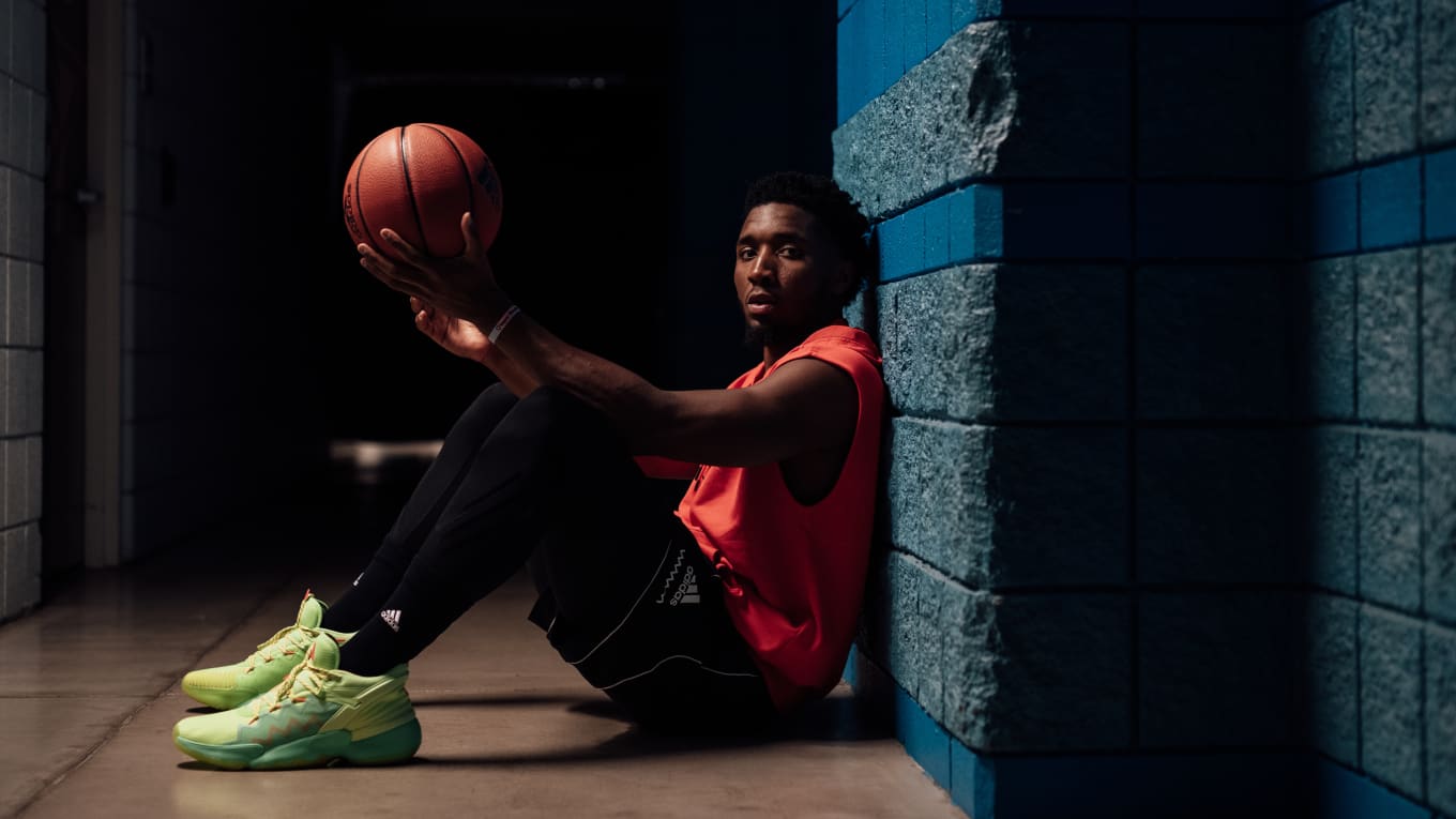 adidas donovan mitchell spiderman