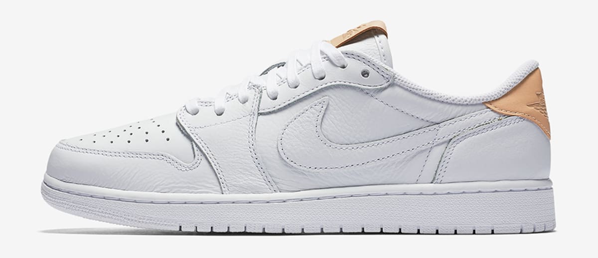tan and white jordan 1 mid