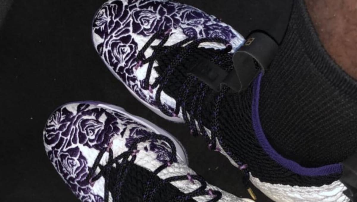 lebron purple rain sneakers
