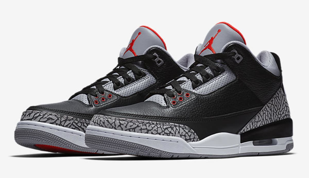 Air Jordan 3 'Black Cement' Shiekh Shoes Restock | Sole Collector