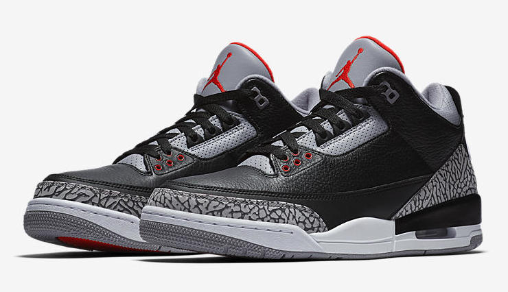 jordan 3 blue cement footlocker