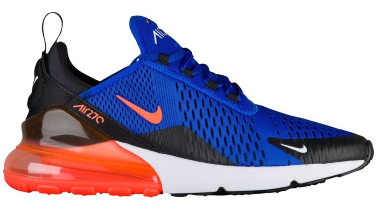 nike air max 270 trainers blue