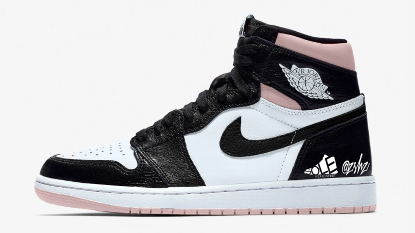 nike air jordan 1 high pink