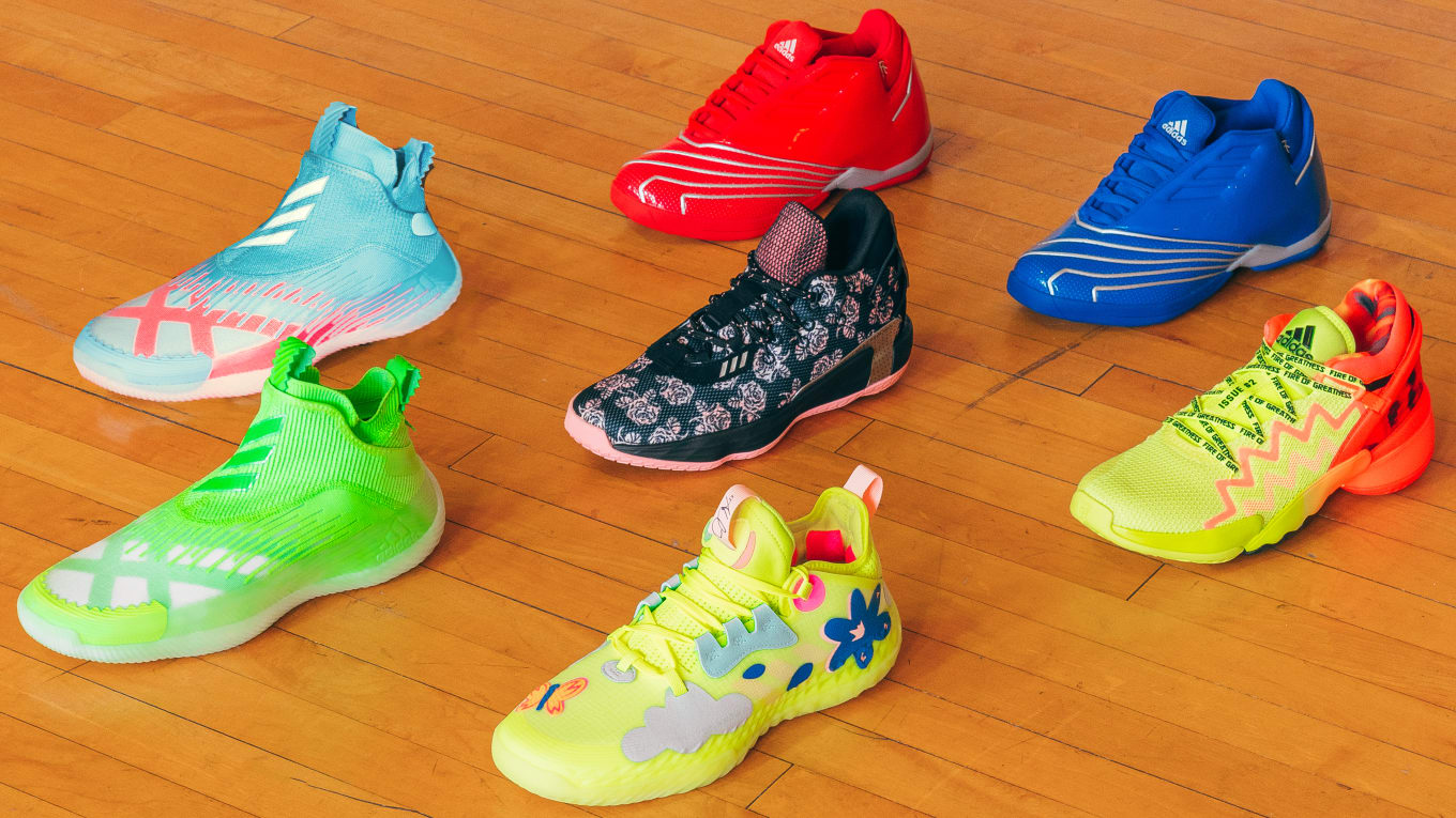 adidas shoes basketball players