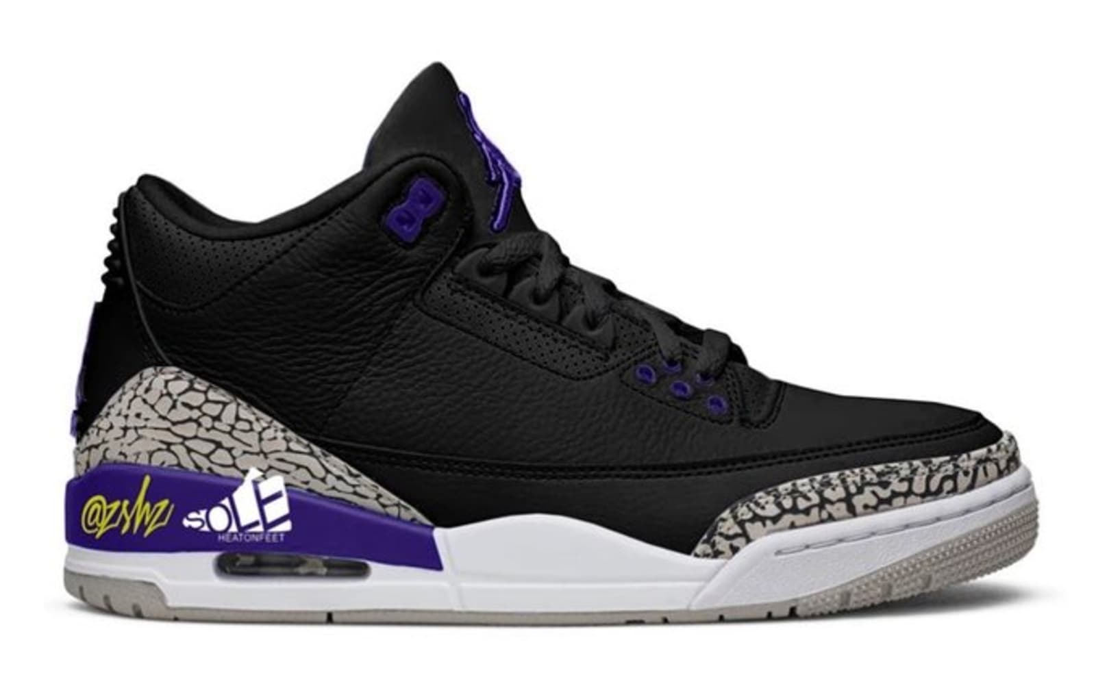 jordan 3 kobe pe black