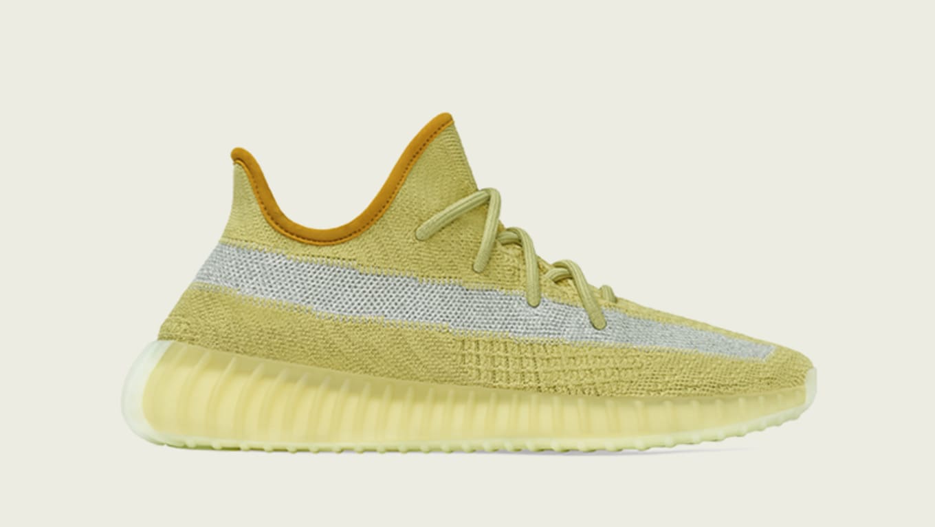 yeezy bright yellow