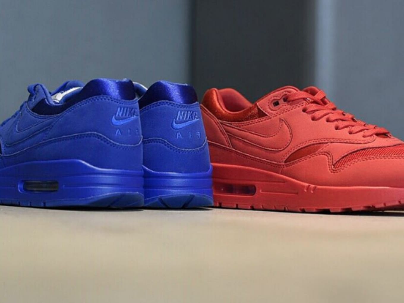 air max 1 tonal red
