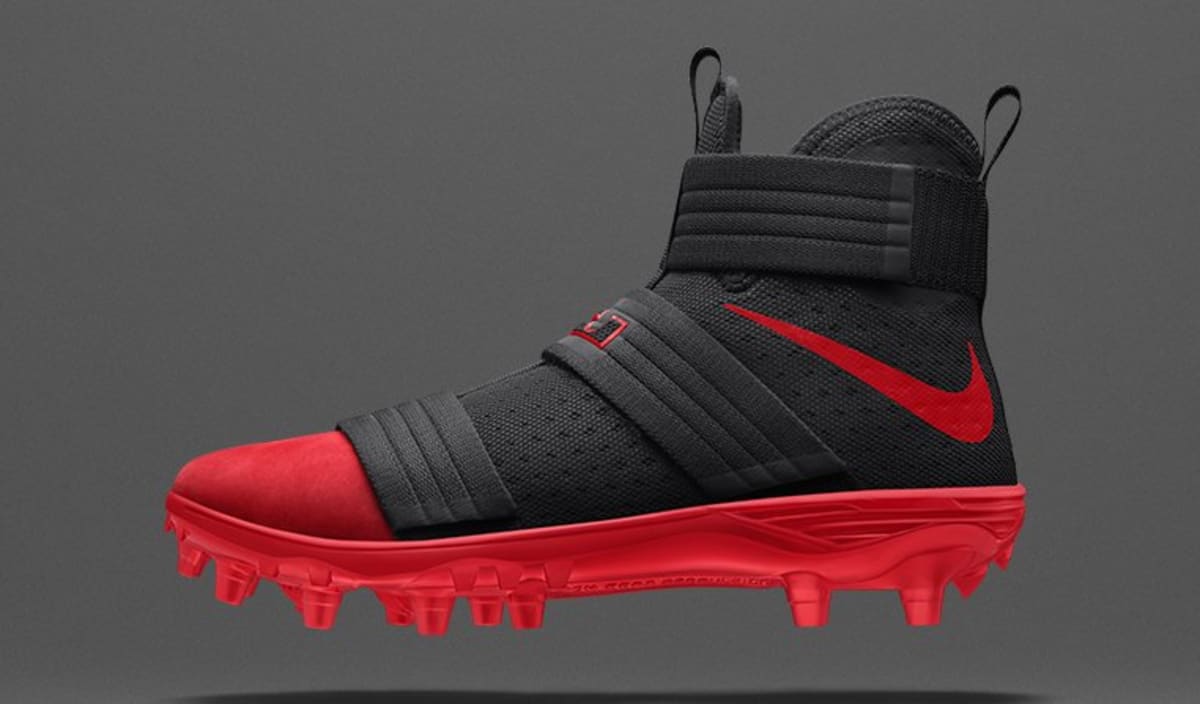 lebron soldier football cleats