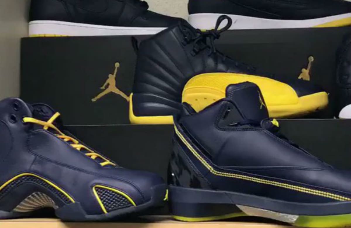 michigan basketball jordans