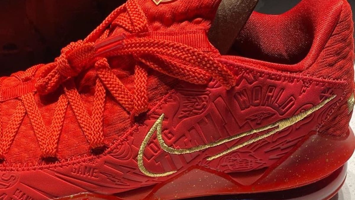 lebron 17 low all red