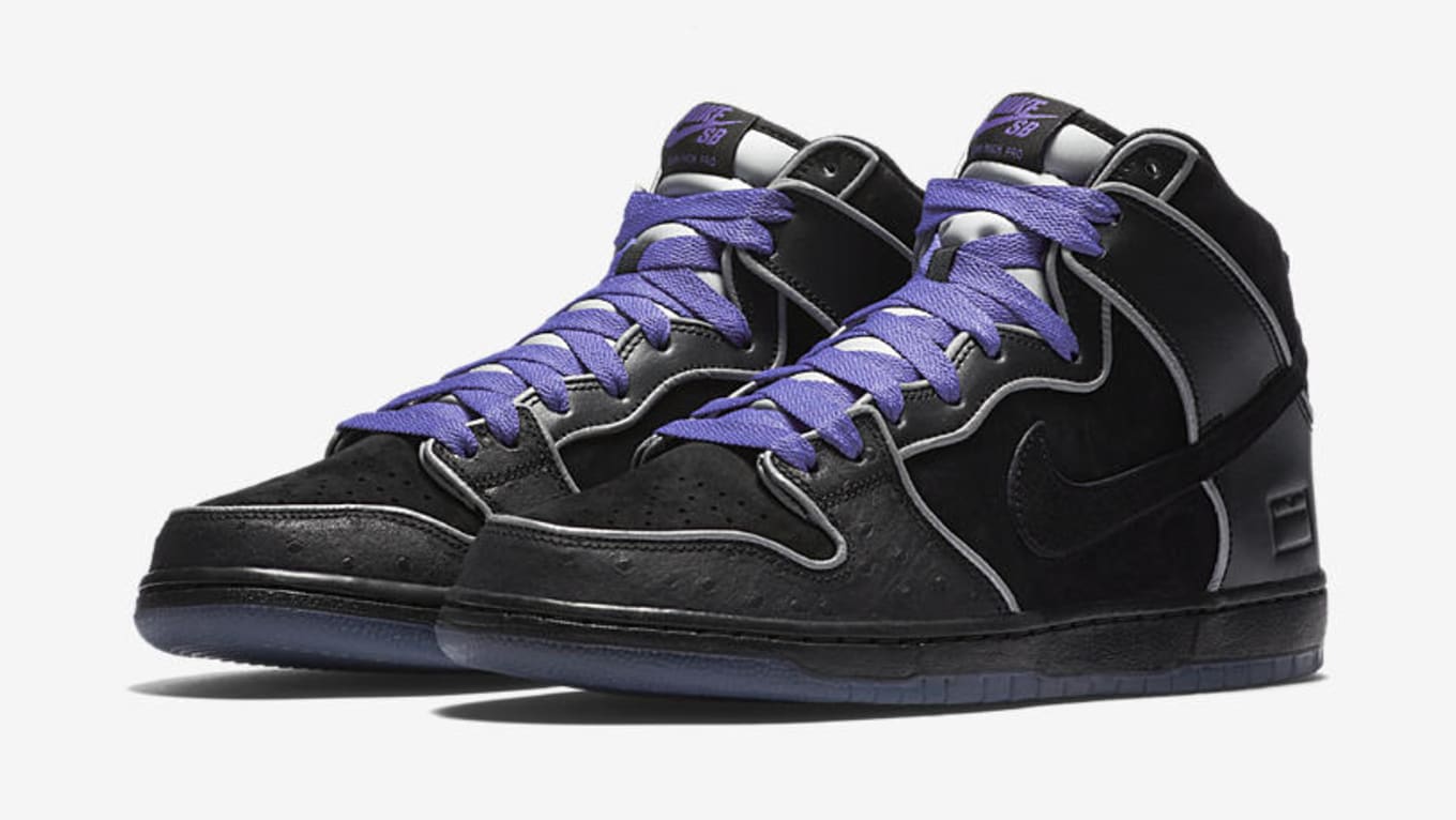 nike sb dunk high purple box