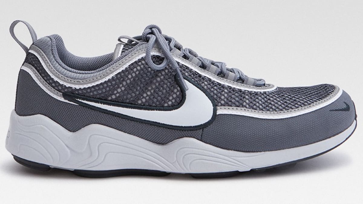 nike spiridon grey