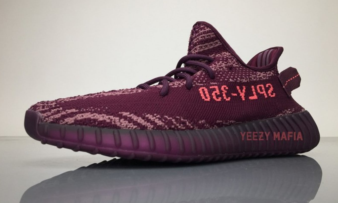 yeezy red wine release date