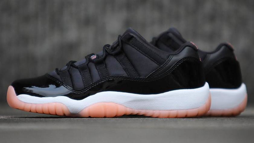 Air Jordan 11 Retro Low Gg Black Bleached Coral White Release Date Sole Collector