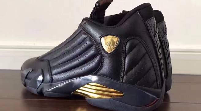 black and gold 14s