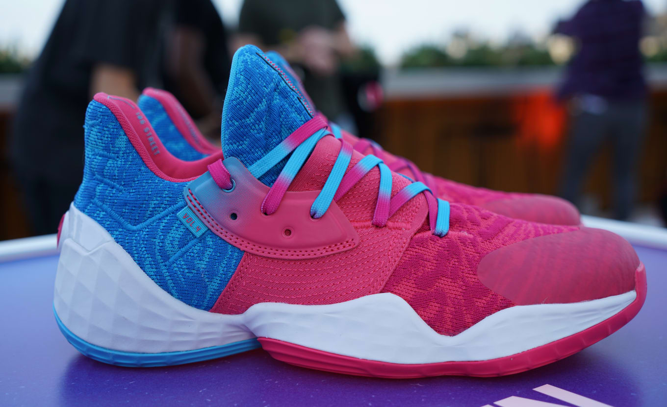 adidas james harden pink