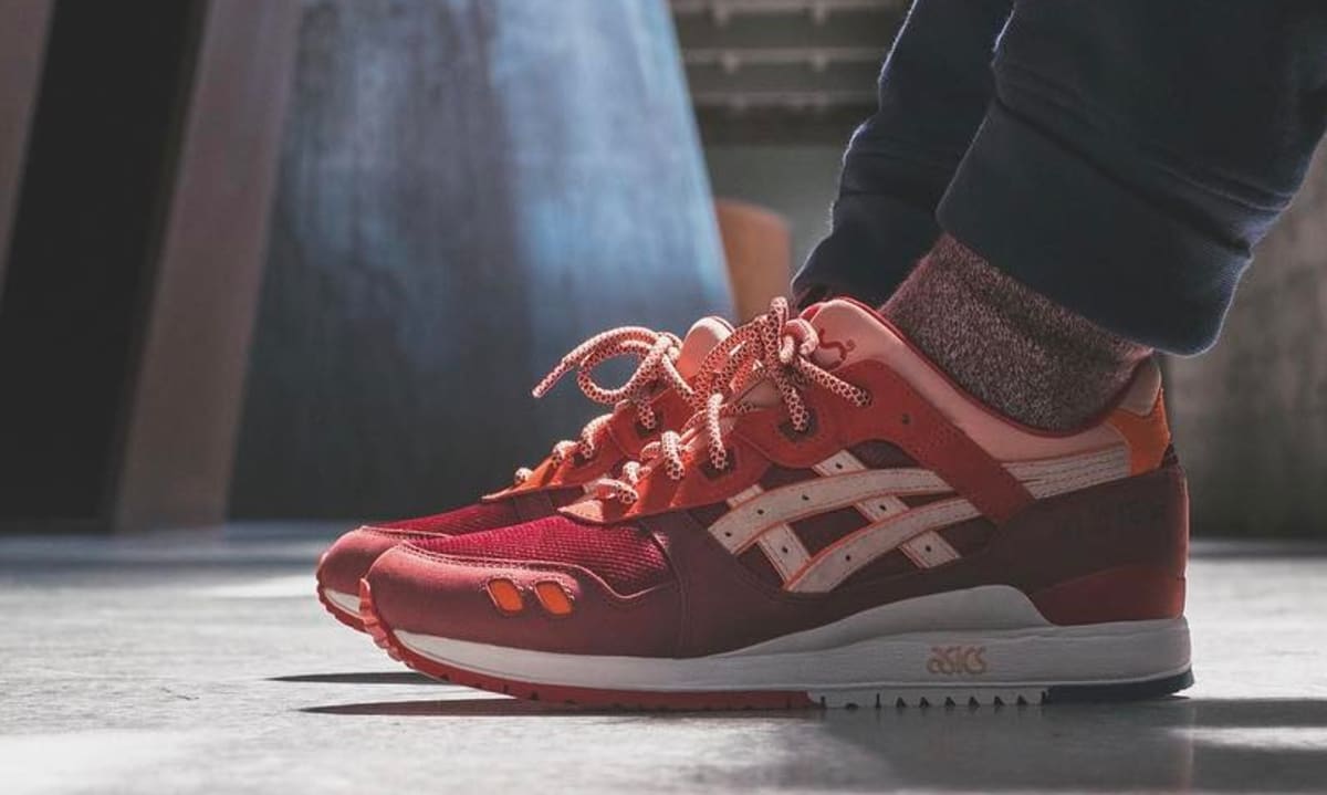 rf x asics gel lyte iii volcano