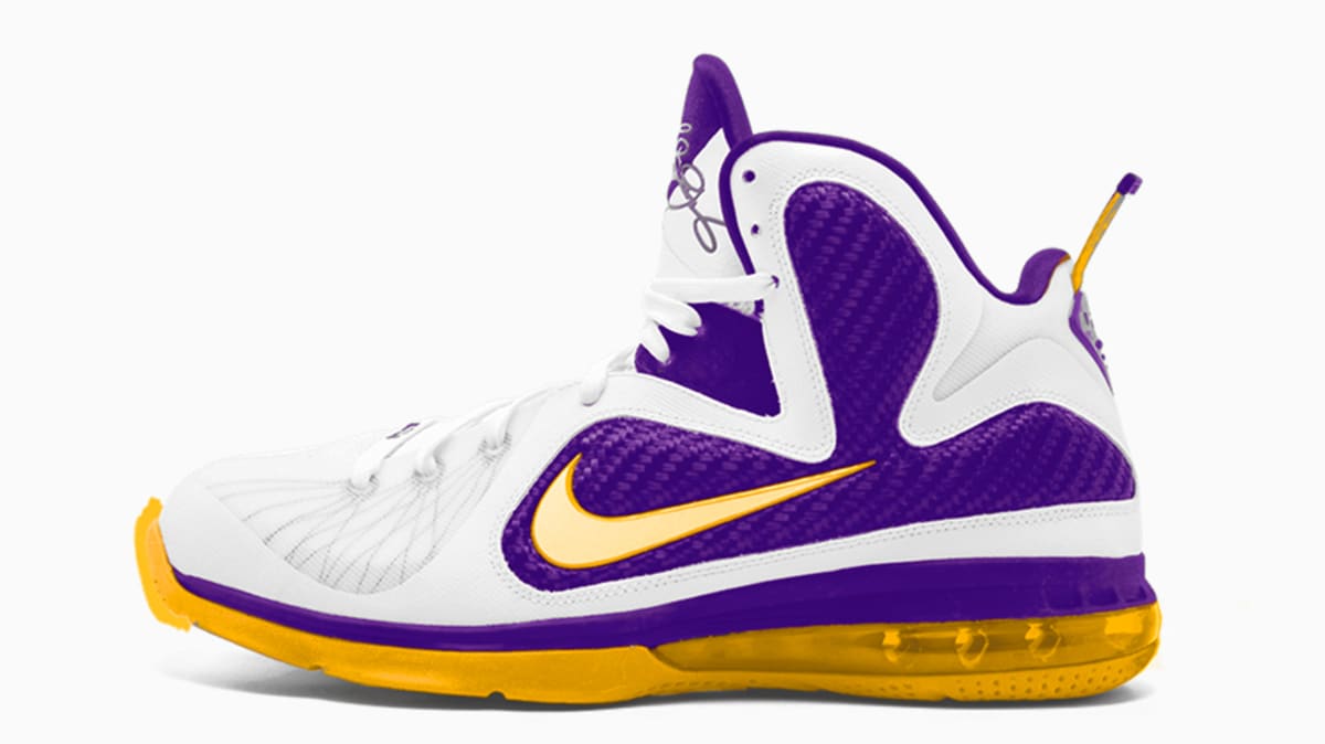 lebron laker shoe
