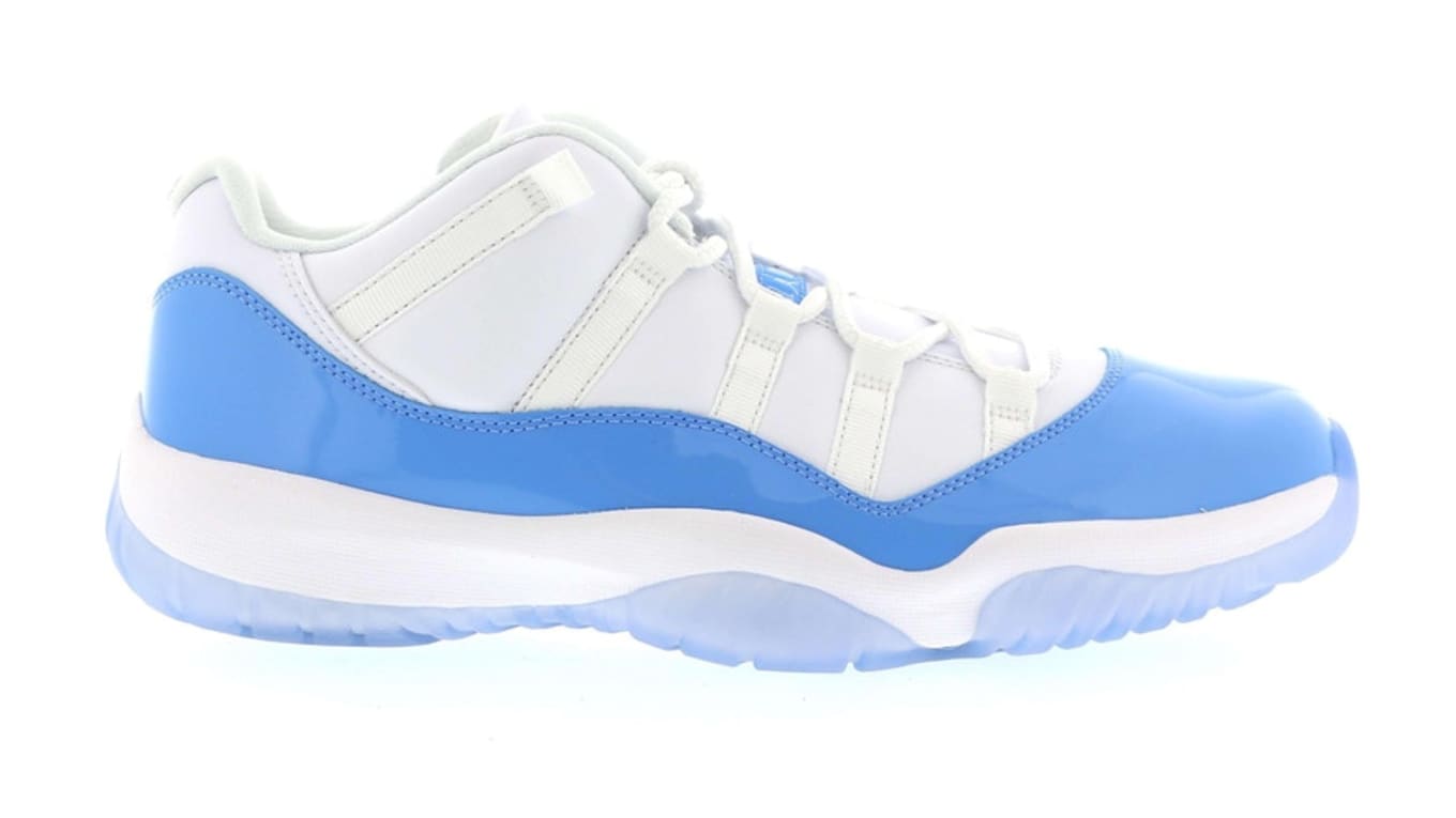 jordan 11 all white with baby blue
