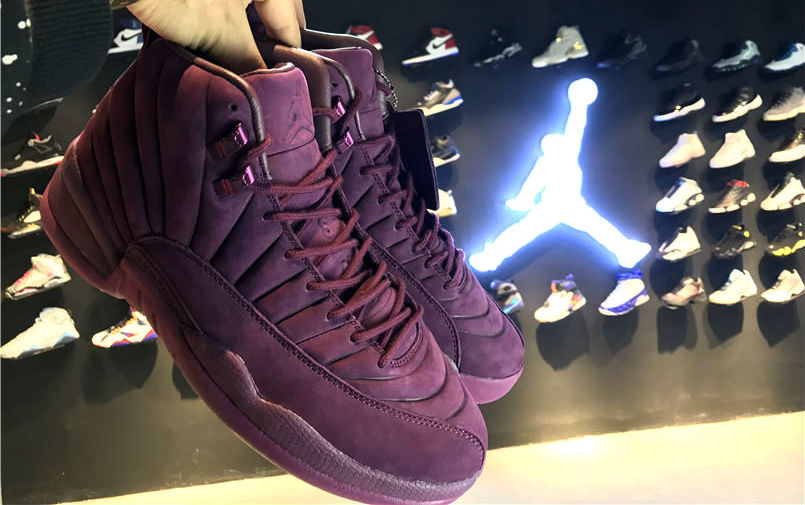 Psny Air Jordan 12 Bordeaux Sole Collector
