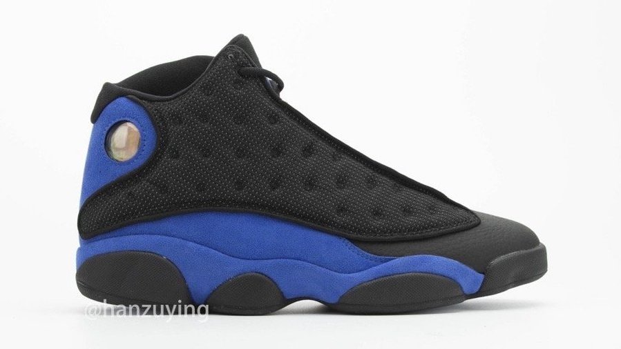 Air Jordan 13 Retro Black Black White Hyper Royal 414571 040 Sole Collector