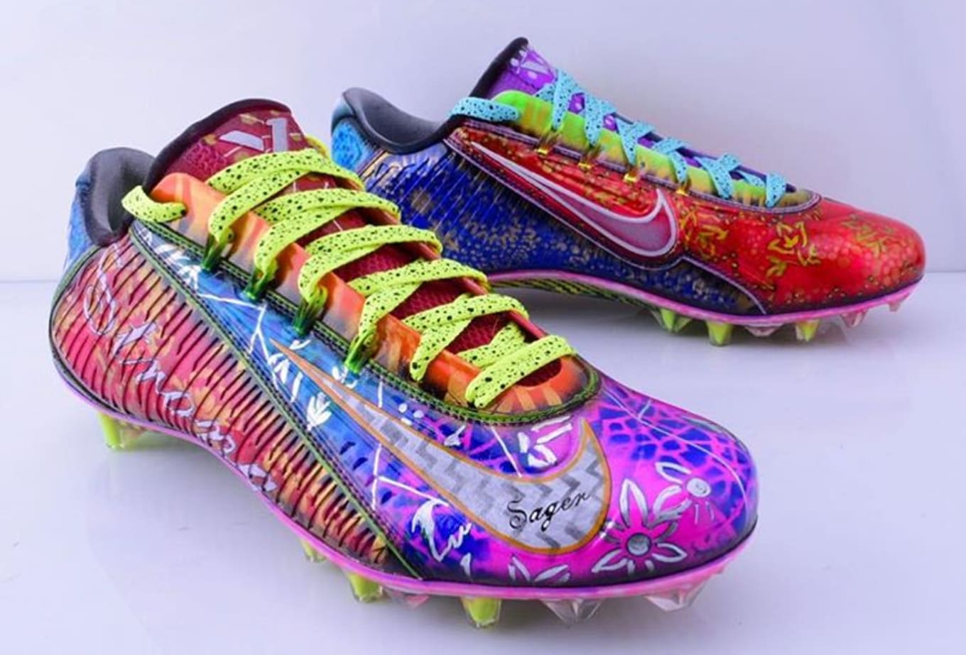odell custom cleats