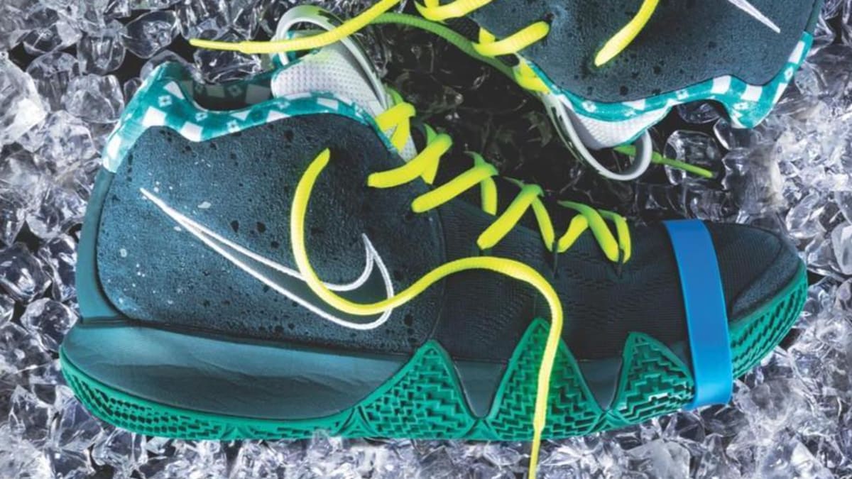 kyrie 4s green