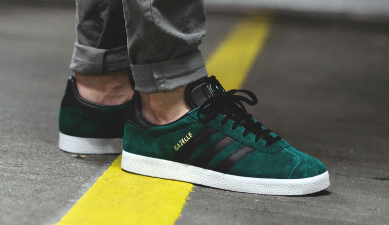 adidas gazelle collegiate green