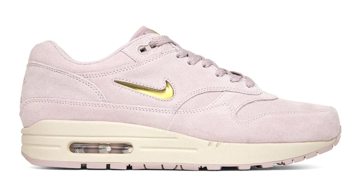 Nike Air Max 1 Jewel Particle Rose/Metallic Gold/ Desert Sand 918354-601 Release Date | Collector